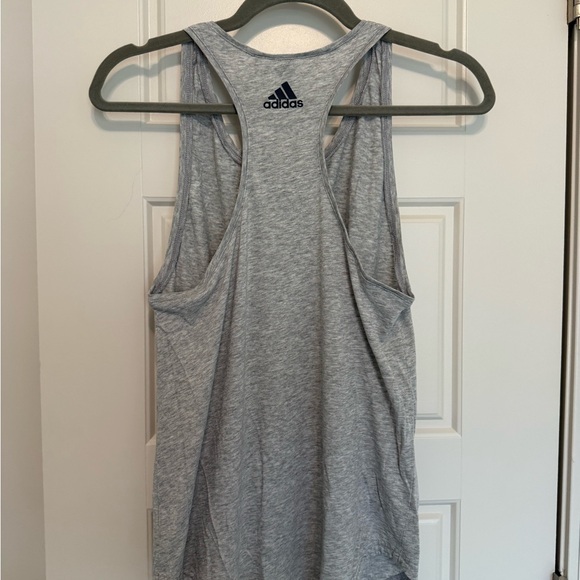 Adidas Women's Heather Gray Tank Top - Picture 3 of 3